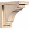 Ekena Millwork Pescadero Smooth Corbel w/Backplate, Douglas Fir, 5 1/2"W x 10"D x 10"H COR06X10X10PEC01SDF - alternate 1